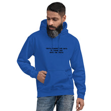 Load image into Gallery viewer, Truth sounds like hate to those who hate the truth...Hoodie