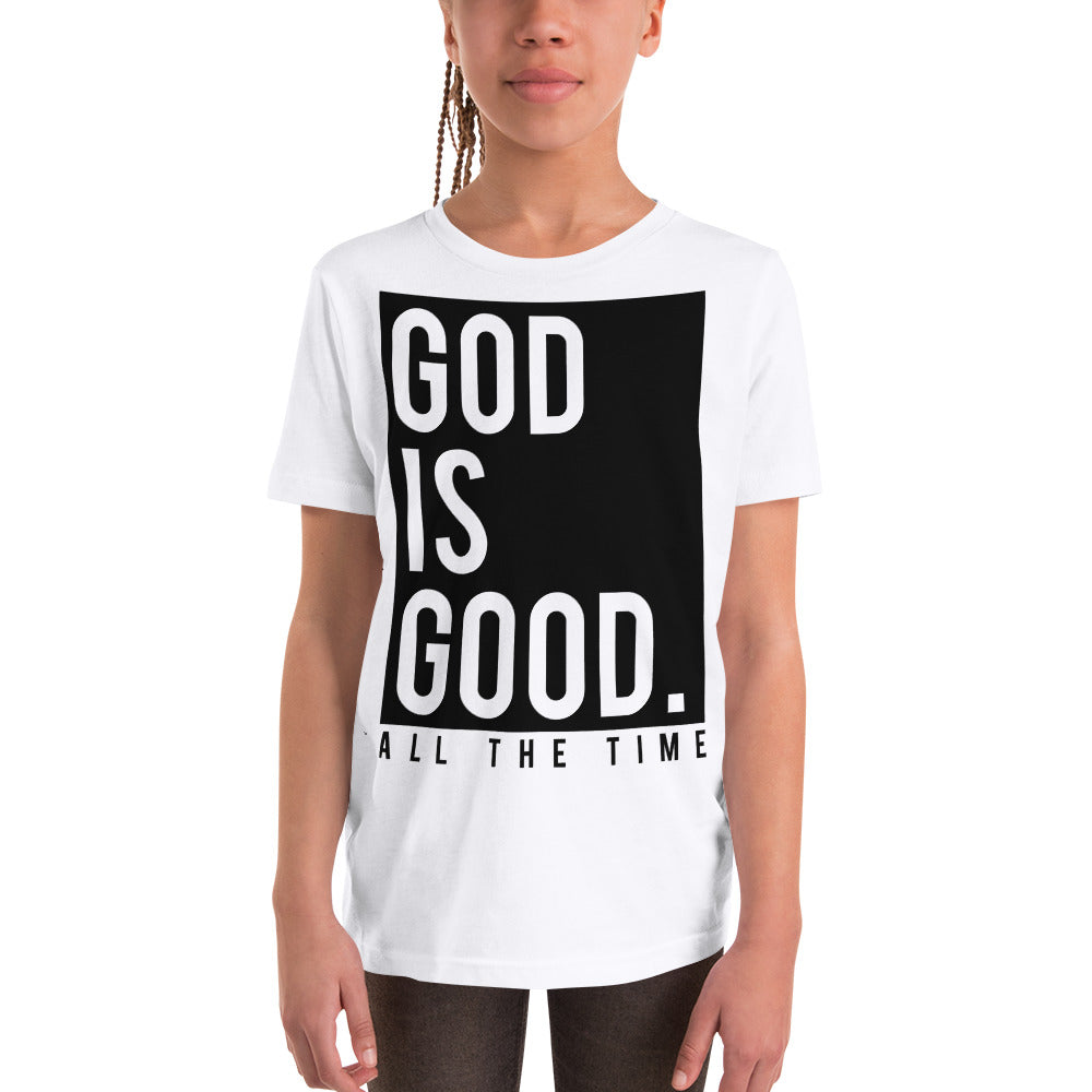 God is Good Youth Short Sleeve T-Shirt
