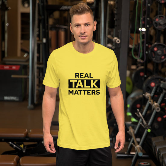 Real Talk Matters Short-Sleeve Unisex T-Shirt