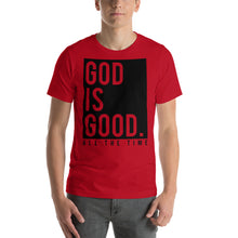 Load image into Gallery viewer, God is Good Men&#39;s Short-Sleeve Unisex T-Shirt