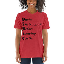 Load image into Gallery viewer, B.I.B.L.E. t-shirt women