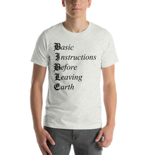 Load image into Gallery viewer, B.I.B.L.E.  short sleeve unisex T-shirt