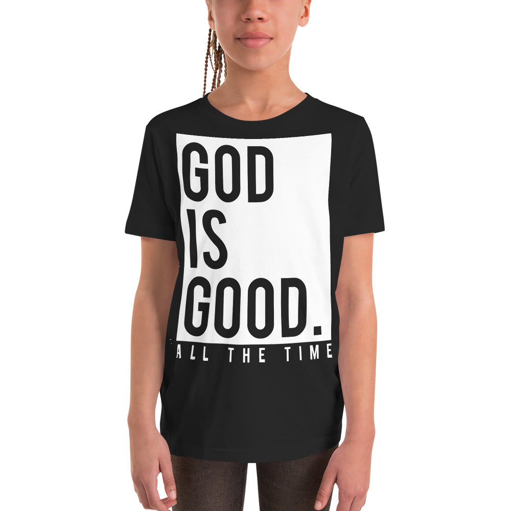 God is Good Youth Short Sleeve T-Shirt
