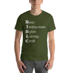 B.I.B.L.E. short sleeve unisex T-shirt